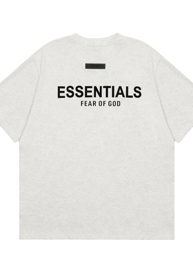 FOG ESSENTIALS小众设计感美式夏季男士半袖男生短袖T恤潮情侣款