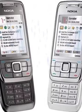 Nokia/诺基亚E66手机超薄金属滑盖移动联通工作老人学生戒网手机