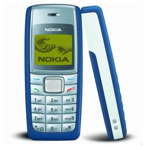 Nokia/诺基亚1110i黑白屏按键直板保密备用1112黄屏老人学生手机