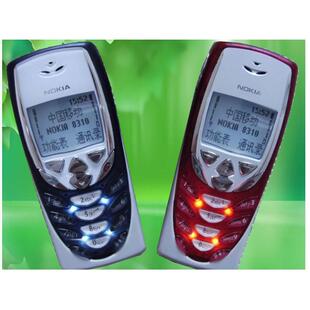 Nokia/诺基亚8310经典老款蓝屏按键直板学生备用怀旧老人手机