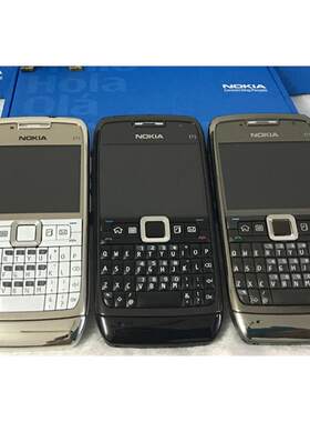 Nokia/诺基亚E71 全键盘按键移动联通3G拍照音乐学生备用老人手机
