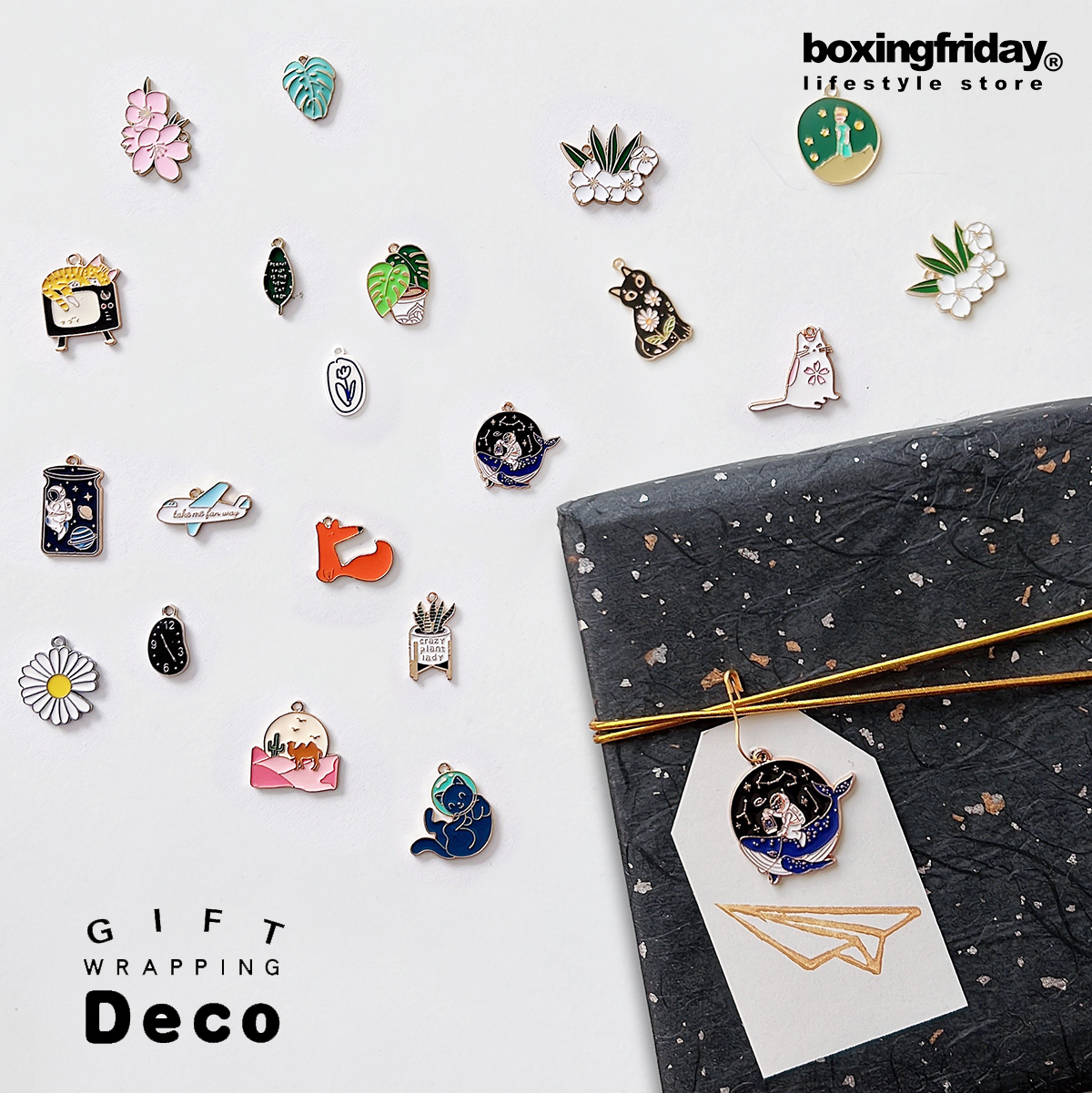 礼物包装饰品生日圣诞节日挂饰