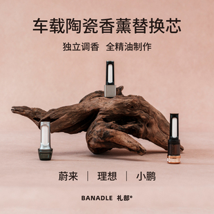 适用蔚来理想小鹏香氛系统替换芯陶瓷车载香薰棒补充装香水香薰棒