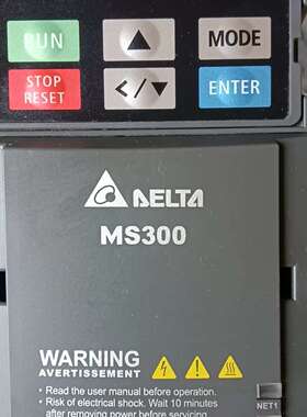 1.5KW380V，台达MS300变频器，型号VFD4A2M-议价