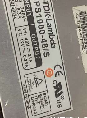 TDK-Lambda  FPS1000-48/S电源 Orb-议价