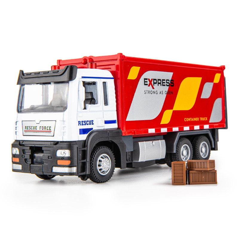 厢式货车中性回力质量好玩具