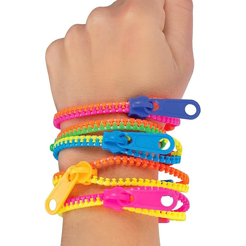 解压玩具拉链手链减压