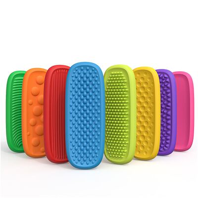 硅胶感官石磨搓板玩具