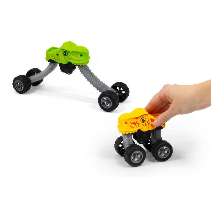 创意惯性拉伸管恐龙霸王龙越野车伸缩管特技车儿童玩具礼物,玩具/童车/益智/积木/模型,惯性/回力/滑行玩具,淘宝优惠券,粉丝福利购,淘宝优惠卷