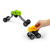 创意惯性拉伸管恐龙霸王龙越野车伸缩管特技车儿童玩具礼物