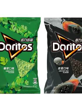 台湾多力多滋香菜薯片劲脆玉米片