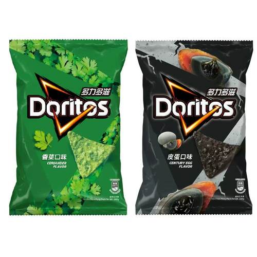 台湾多力多滋香菜薯片劲脆玉米片