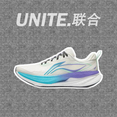 李宁吾适6 | 双层䨻减震跑步鞋男中考体育专业稳定保护透气运动鞋