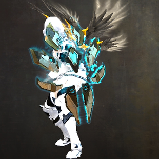 激战2协同学能量盾牌皮肤商城道具黑狮宝石含wegame