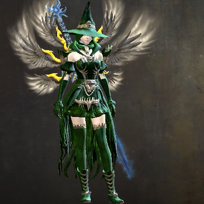 激战2女巫套装商城道具黑狮宝石含wegame