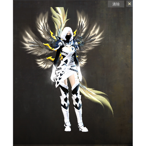 激战2深渊鬼魂盔肩皮肤商城道具黑狮宝石含wegame