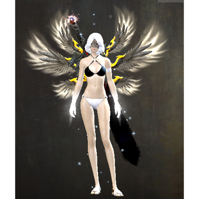 激战2皇室面具皮肤商城道具黑狮宝石含wegame