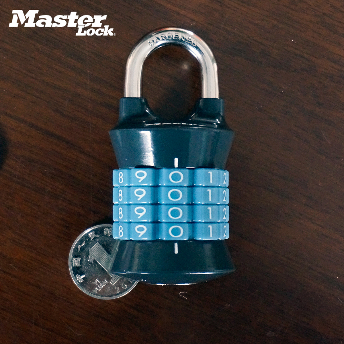 MASTER LOCK/玛斯特锁具 1535可调密码锁 四位密码圆形挂锁 户外/登山/野营/旅行用品 普通密码锁 原图主图