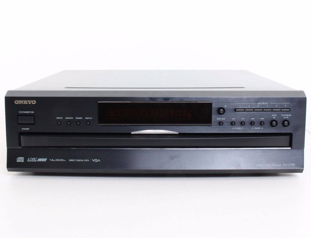 日本品牌Onkyo DX-C390 6碟 HiFi多碟CD机 MP3播放器换碟机打碟机