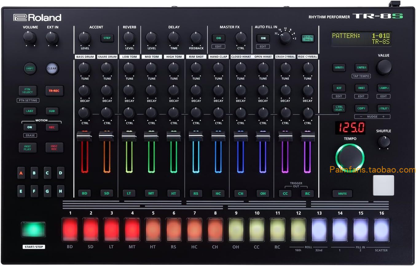 roland新款节奏机鼓机