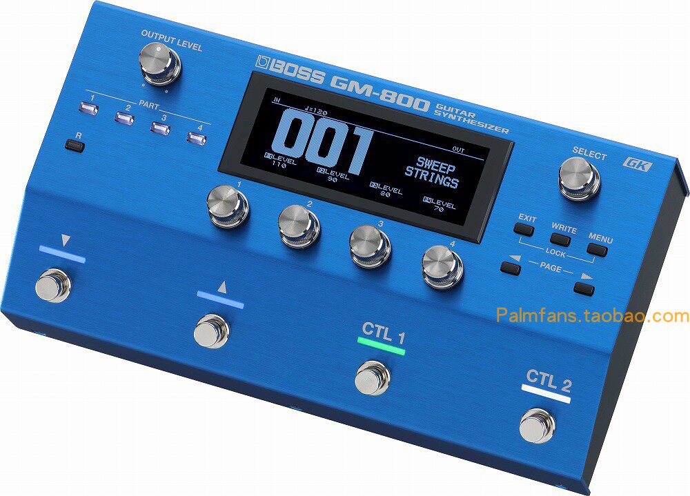 日本代购新款BOSS GM-800 Guitar吉他合成器效果器 GK-5 拾音器