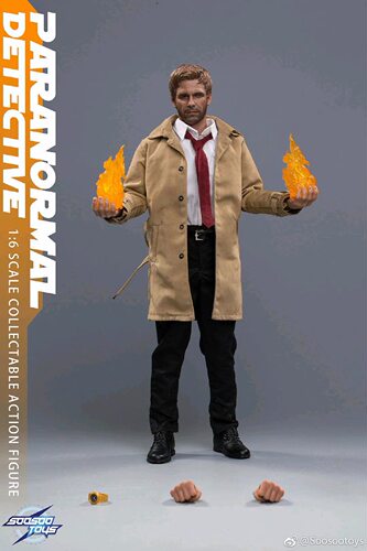 现货 soosootoys 1/6 康斯坦丁 地狱神探 sst007 12寸可动 美剧版