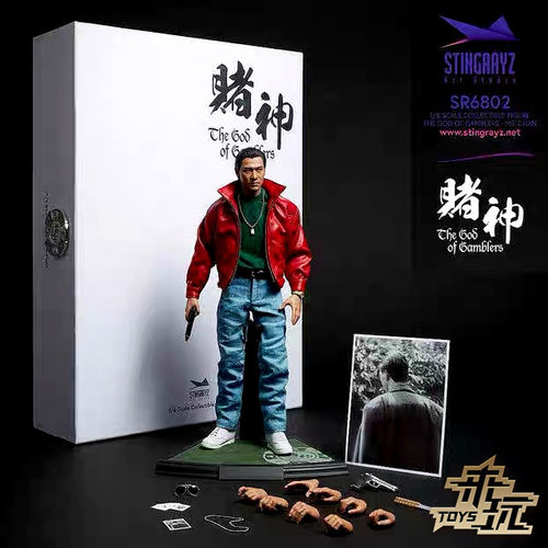 现货 ENTERBAY EB 1/6《赌神》陈小刀（刘德华刀仔）正版人偶