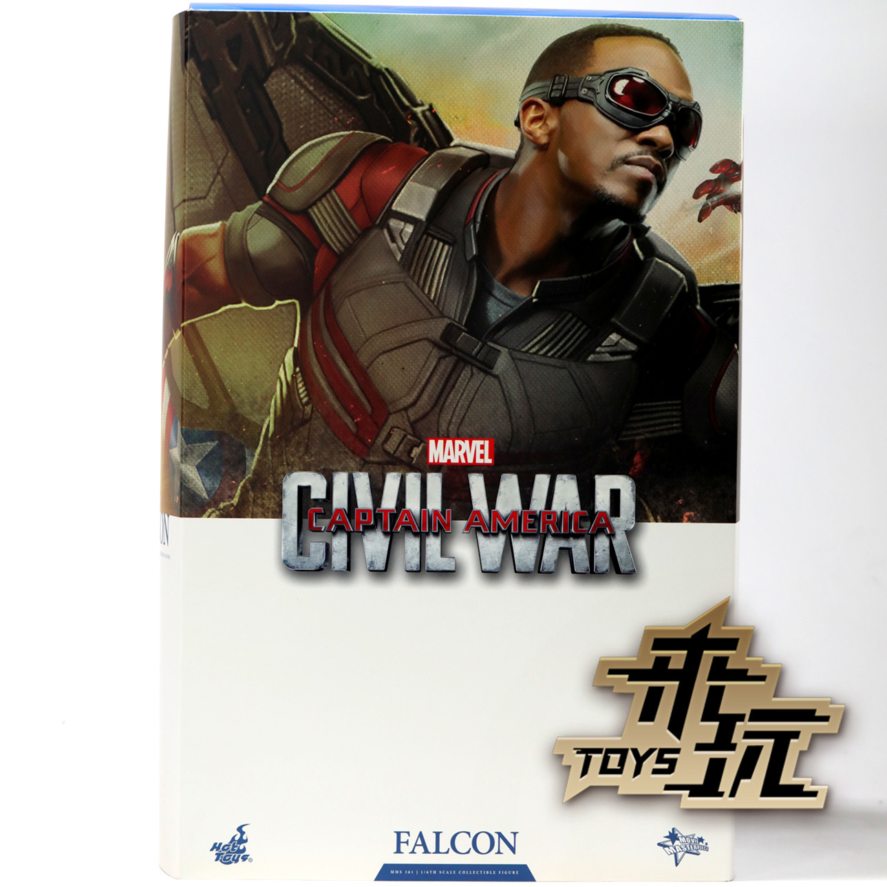 现货 HotToys HT 1/6 内战美国队长3猎鹰冬兵2.0 FalconMMS361