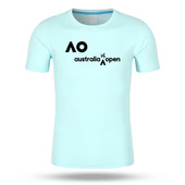 多色澳网四大满贯网球服速干男女款 T恤上衣圆领球衣定制运动吸汗