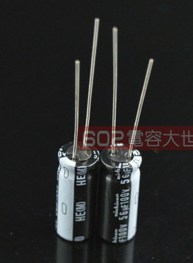 100只100v56ufnichicon尼吉康直流滤波原装电解电容HE长寿命8*20