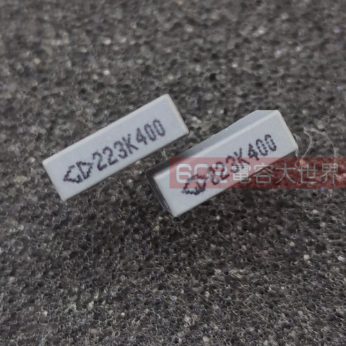100只包邮400v223k全新原装方块GD法拉薄膜校正电容022uF脚距7.5