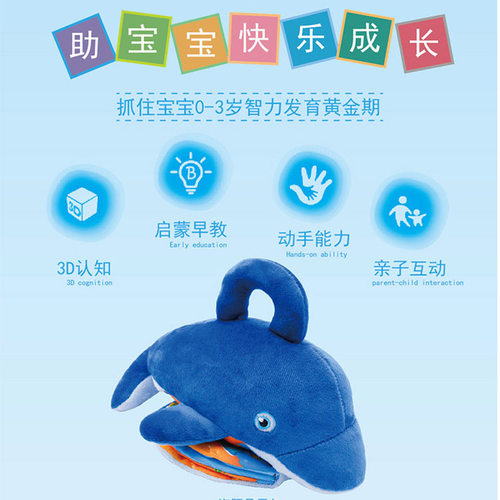 Busybaby英语故事阅读立体布书