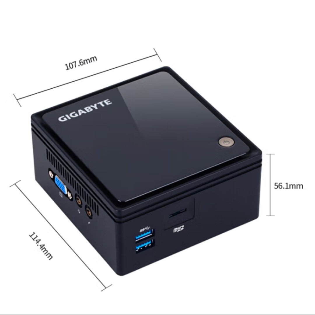 技嘉GB-BACE-3150迷你电脑J3160四核商务办公NUC准系统主机组装机怎么样,好用不?