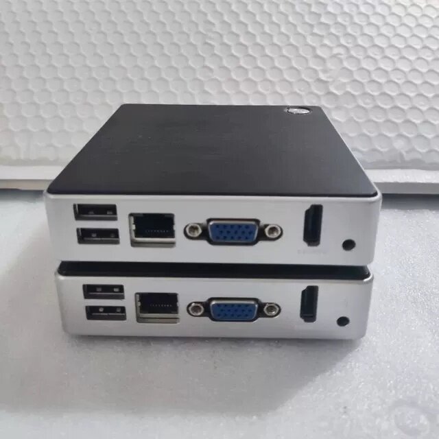 레인보우 소형 호스트 Z3735F 미니 컴퓨터 Z8350 WIN10 프린트 서버 DIY 올인원 기계 2G16G