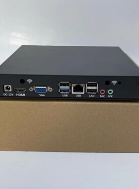 赛扬双核1037U小主机J1800迷你电脑终端机瘦客户机win7DIY一体机