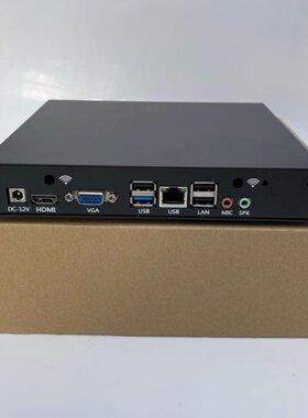 赛扬双核1037U小主机J1800迷你电脑终端机瘦客户机win7DIY一体机