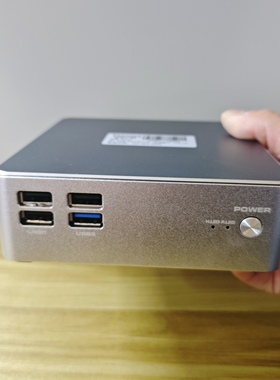 微型迷你电脑N39工控机N2808小主机J1900 mini pc云桌面终端机