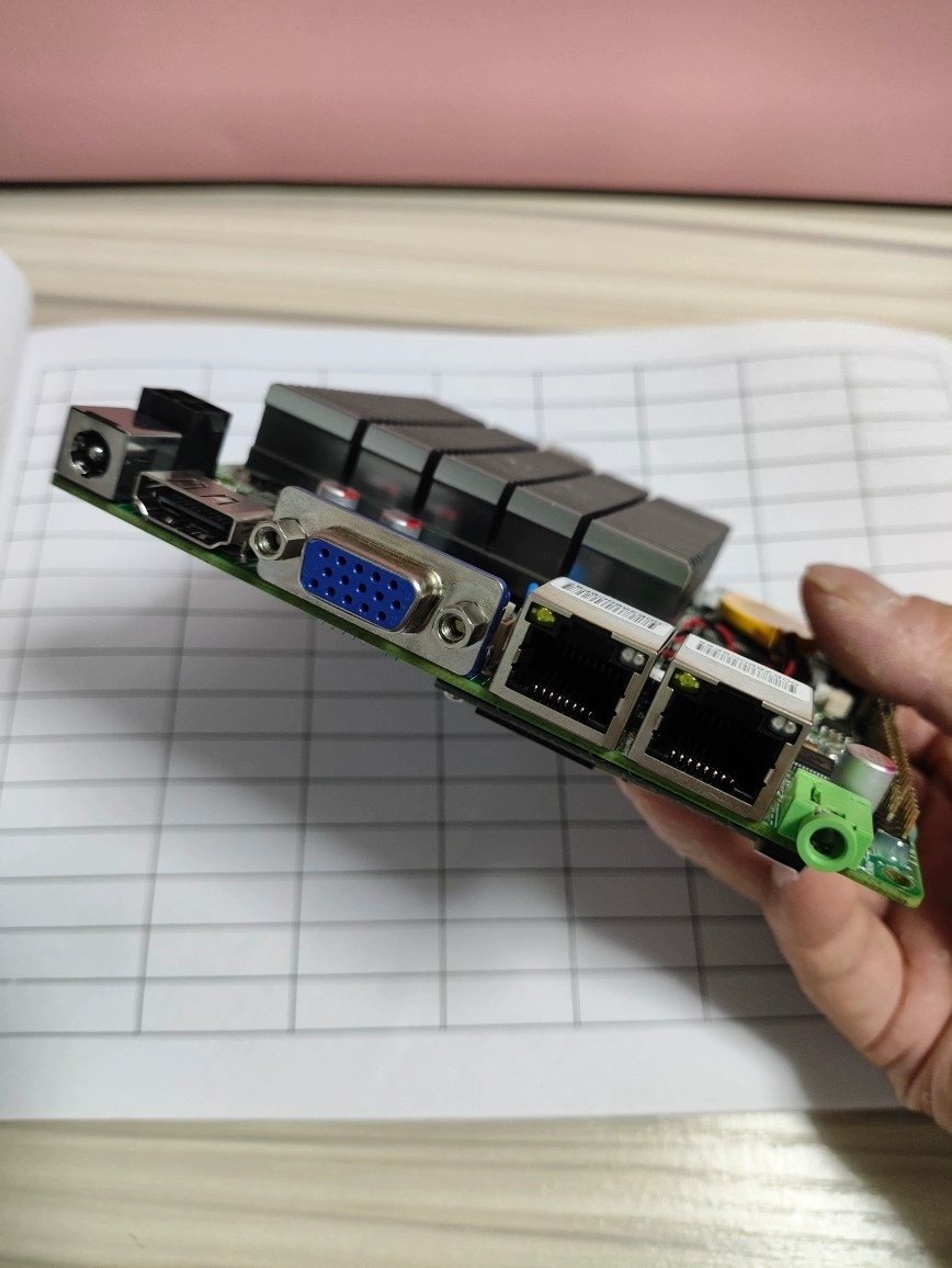 J1900四核双网口主板 微型触屏一体机广告机组装Nano X86售货机