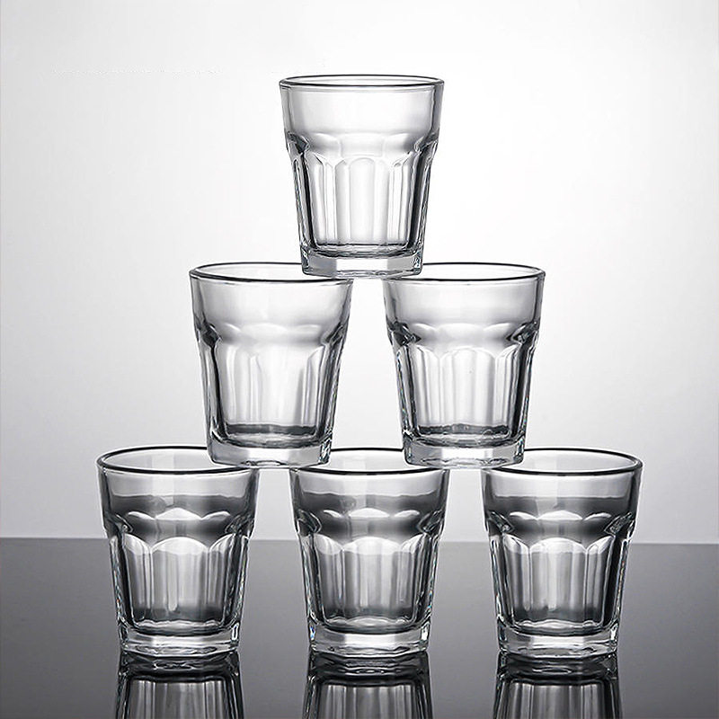 家用中式6只装一两小酒杯套装加厚高档玻璃白酒杯创意一口杯45mL,餐饮具,白酒杯,淘宝优惠券,粉丝福利购,淘宝优惠卷