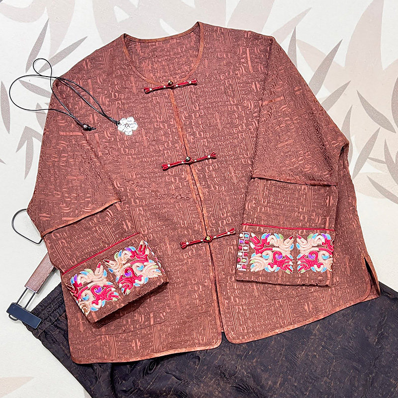 新中式国风女装2026新款巨好看轻熟上衣早春唐装盘扣小衫改良旗袍,女装/女士精品,上衣,淘宝优惠券,粉丝福利购,淘宝优惠卷