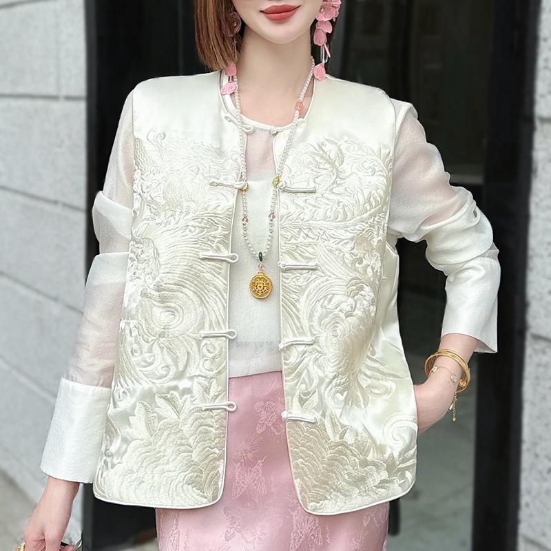 新中式马甲唐装汉服国风上衣外搭
