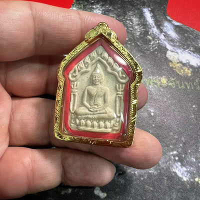 龙婆撒空2544瓦嘎龙白肉坤平吊坠