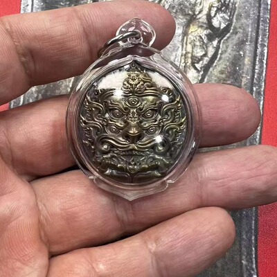 古巴博洋2556五眼四耳拉碳猴吊坠