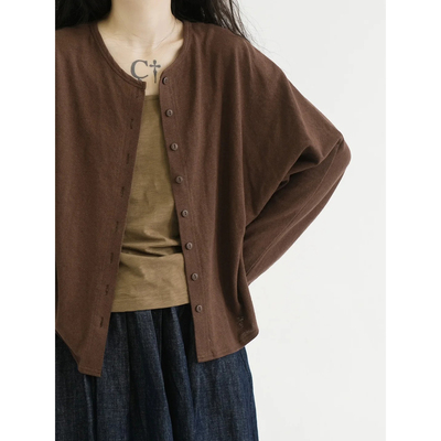 日系咖啡色吊带背心女高级感