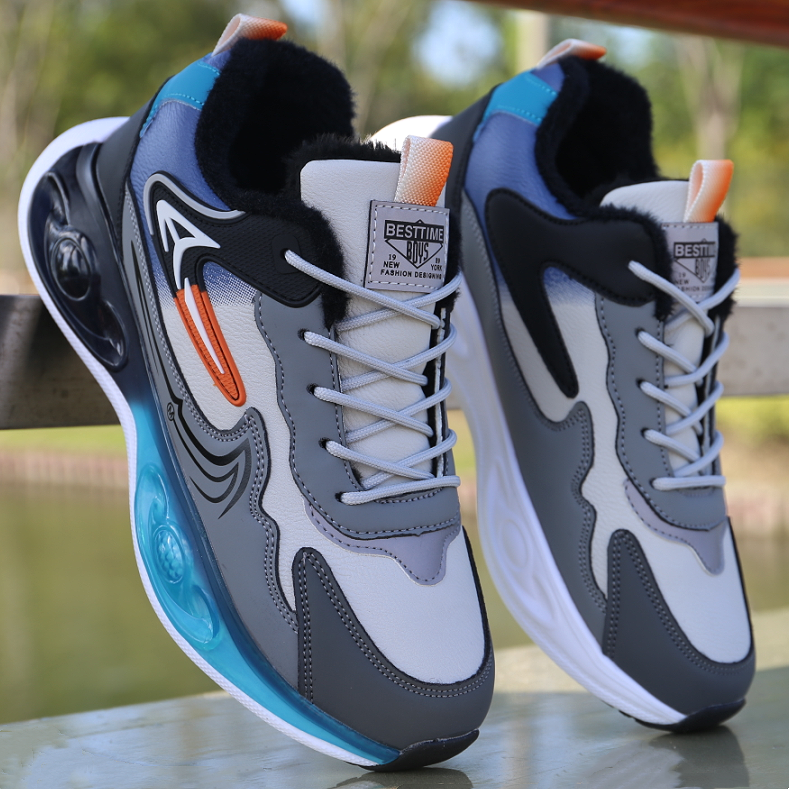 冬季棉鞋男加绒保暖运动鞋轻便