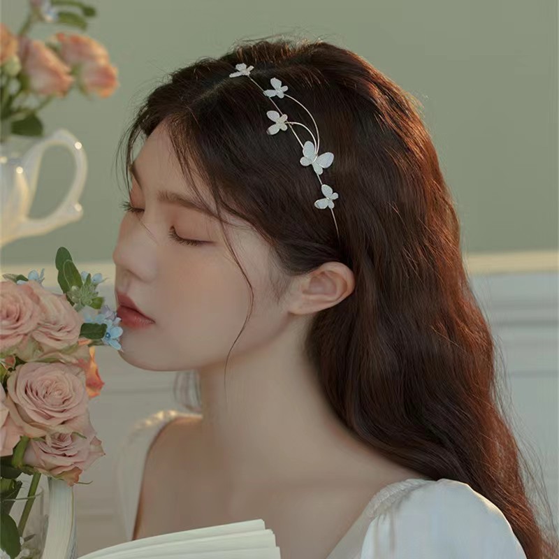 森系少女发饰简约百搭小众设计