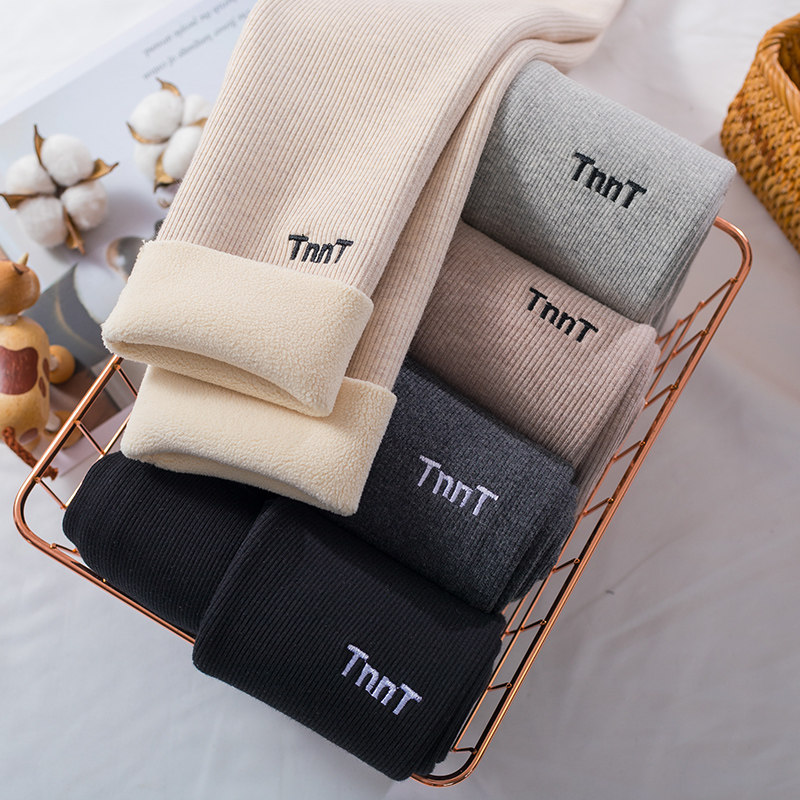 打底裤女秋冬季加绒加厚棉裤外穿黑灰色高腰紧身一体羊羔绒保暖裤,女装/女士精品,打底裤,淘宝优惠券,粉丝福利购,淘宝优惠卷