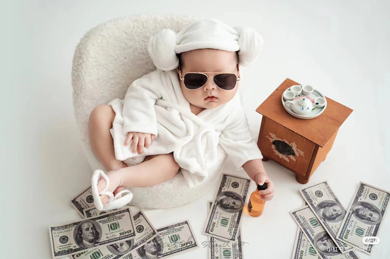 新生的儿拍照小道具沙发浴袍柜子