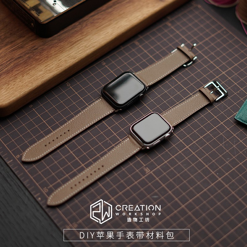 苹果手表表带Applewatch手工皮具