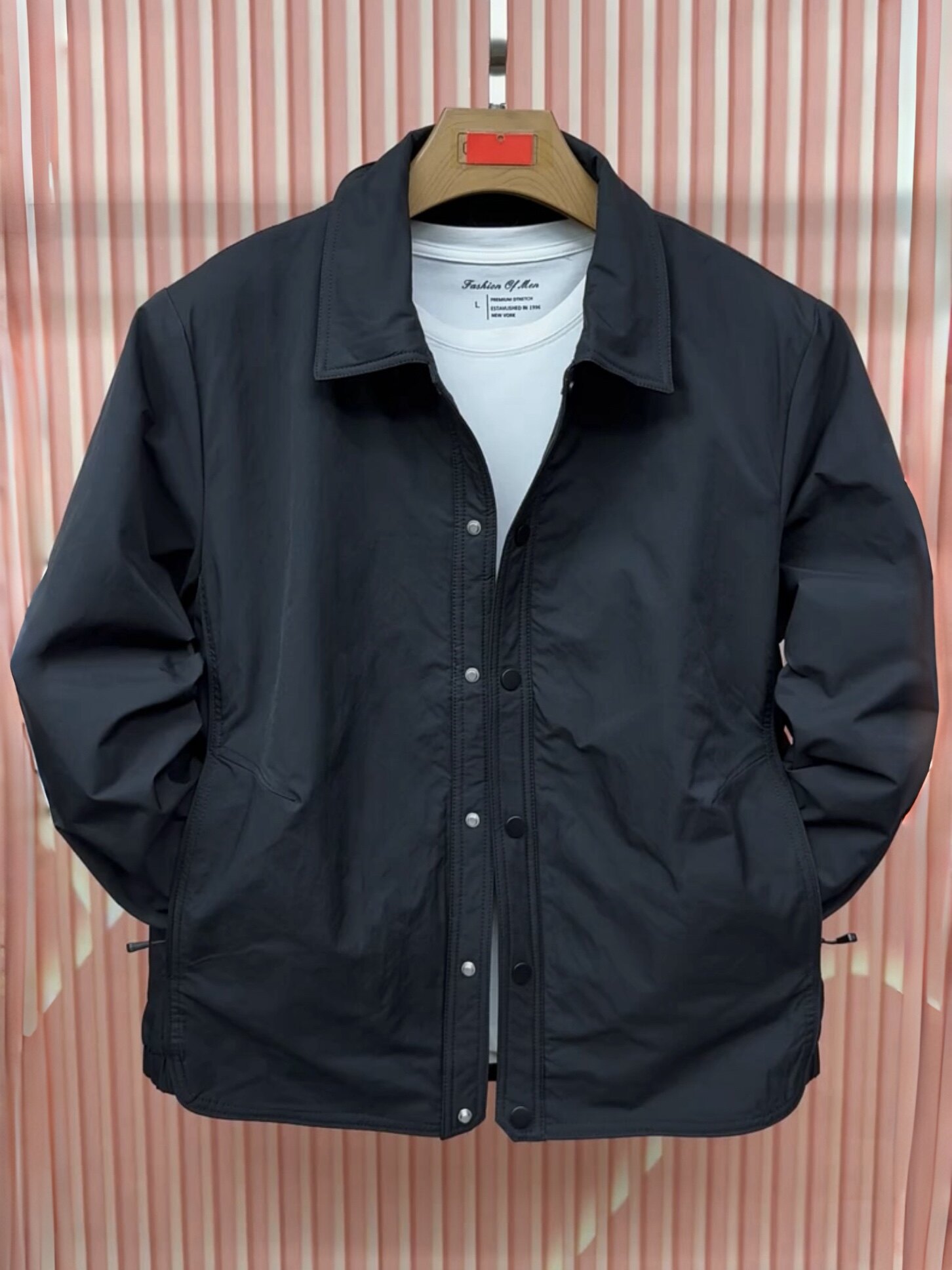 秋冬季男士简约新品棉服夹克外套时尚潮流休闲百搭高级感帅气范